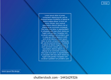 background. Icon Dynamic composition of figures. Minimal geometric abstract background. Futuristic design gradient shapes. Creative illustration perfect for cover. EPS10 Vector