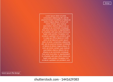 background. Icon Dynamic composition of figures. Minimal geometric abstract background. Futuristic design gradient shapes. Creative illustration perfect for cover. EPS10 Vector