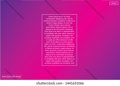 background. Icon Dynamic composition of figures. Minimal geometric abstract background. Futuristic design gradient shapes. Creative illustration perfect for cover. EPS10 Vector