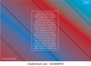 background. Icon Dynamic composition of figures. Minimal geometric abstract background. Futuristic design gradient diagonal shapes. Creative illustration perfect for cover. EPS10 Vector