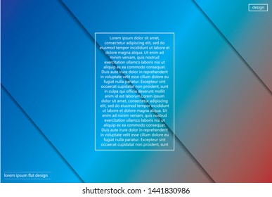 background. Icon Dynamic composition of figures. Minimal geometric abstract background. Futuristic design gradient diagonal shapes. Creative illustration perfect for cover. EPS10 Vector