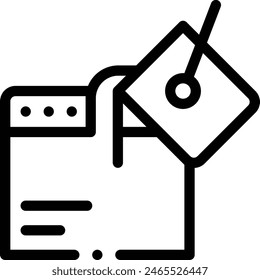 background icon. Thin Linear Style Design Isolated On White Background