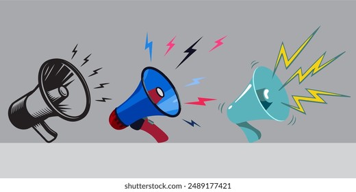 background, icon, vector, business, design, paper, isolated, money, hand, illustration, concept, cartoon, marketing, creative, communication, internet, web, sign, idea, news, flat, set, megaphone, onl