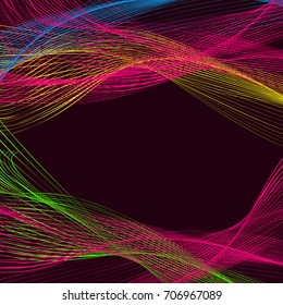 Background illusion, abstract, 
