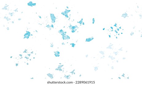 Ilustración de fondo del caudal de agua abstracto con pincel estilo acuarela.
