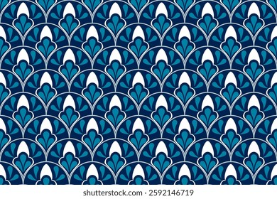 Background illustration, artistic geometric pattern, repeating pattern, simple squares, circles and arcs. Traditional art, seamless, ethnic style, for designing patterns, textiles, tiles, covers.