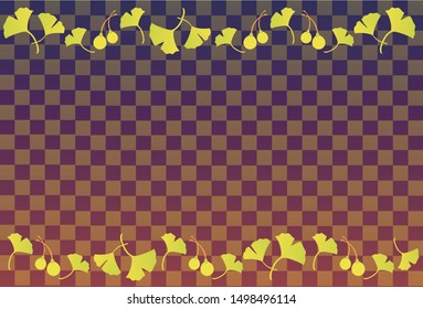 background illustration of autumn leaves