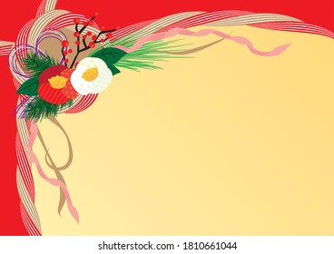Es una ilustración de fondo de un hermoso patrón japonés en Japón.