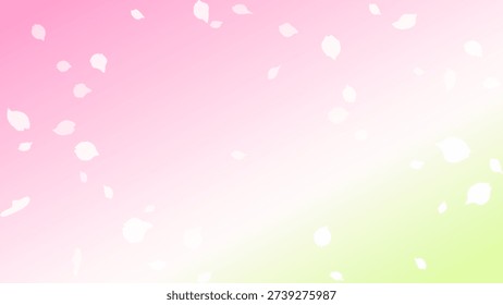Ilustración fondo pétalos flor