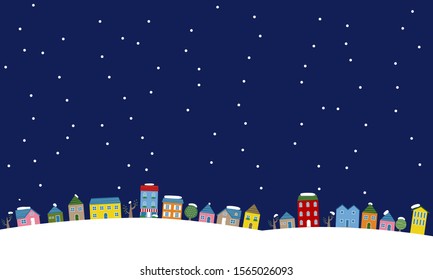 It is a background illustration of a cityscape.