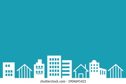 It is a background illustration of the cityscape illustration 