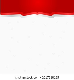 ilustración de fondo del color rojo y blanco