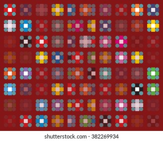 background illustration color squares decorative simple modern abstract art wallpaper