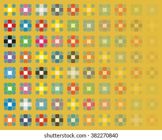 background illustration color squares decorative simple modern abstract art wallpaper