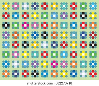 background illustration color squares decorative simple modern abstract art wallpaper