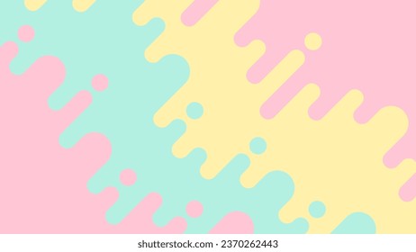 Background illustration of colorful wavy lines rising to the right