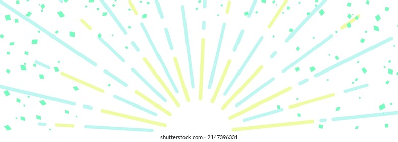 Background illustration of concentrated lines like sunburst design (white and blue)