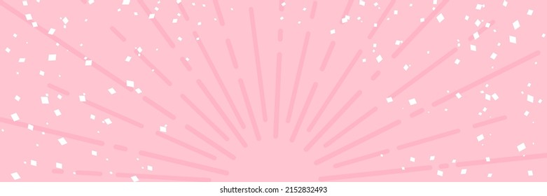 Hintergrundgrafik von konzentrierten Linien wie Sunburst Design (Rosa)