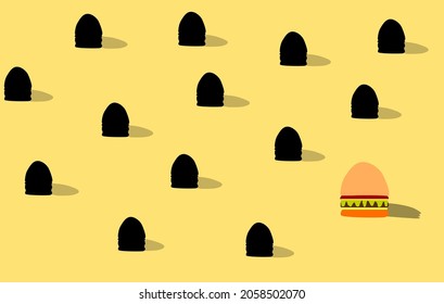 Background illustration design consisting of shaded hamburgers. fastfood cheeseburger and hamburger design.