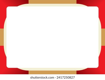Background illustration with design in the corner