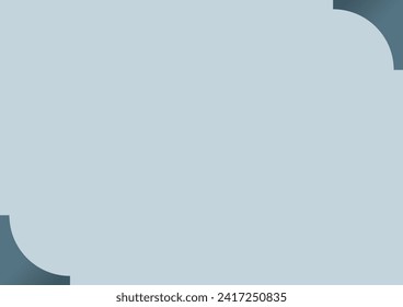 Background illustration with design in the corner