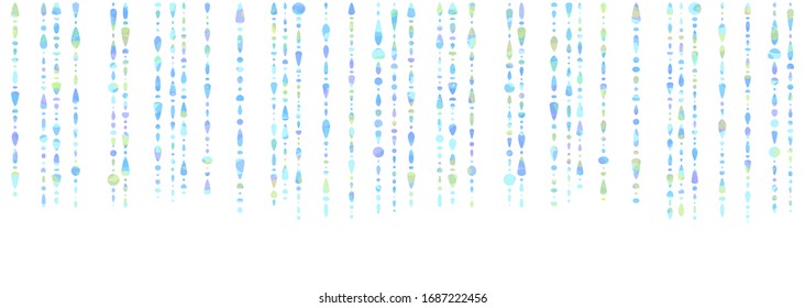 Background illustration designed with raindrops in stripes