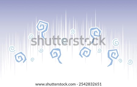 Background illustration of a dreary atmosphere