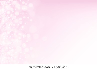 Ilustración fondo brillo rosa