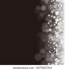 Background Illustration of Glitter on Black Background