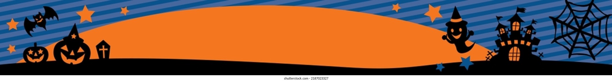 Background illustration of the Halloween.