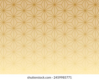 Background illustration of hemp leaf pattern