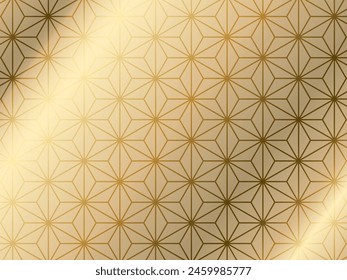 Background illustration of hemp leaf pattern