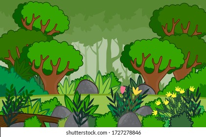 Jungle Cartoon Images, Stock Photos & Vectors | Shutterstock