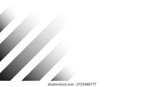 Ilustração de plano de fundo com linhas e gradiente monocromático.