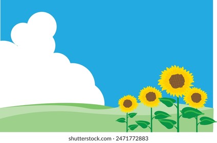 Hintergrund Illustrationsmaterial des blauen Himmels mit Gewitterwolken