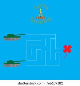 Background, illustration of a maze, a puzzle game. Print for the designer. Gift card. The avatar element for the player. A business card for the holiday.   