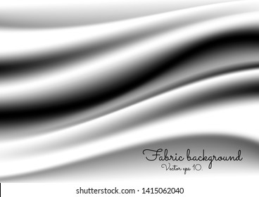 Background illustration of a patterned white fabric vector for the opening ceremony or other occasions