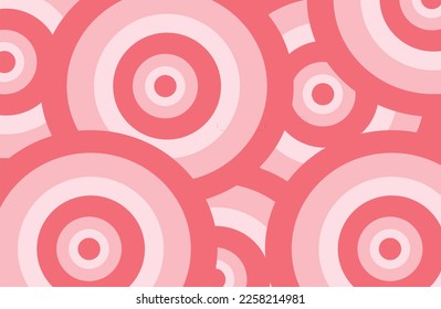 Background Illustration with pink color in love concept for valentine's day. Pink Background. Love scenario background.