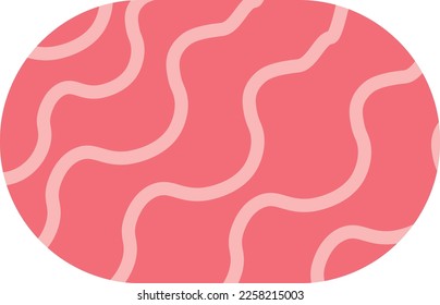 Background Illustration with pink color in love concept for valentine's day. Pink Background. Love scenario background.