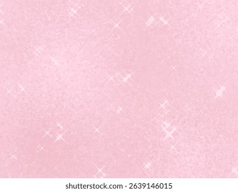 Background illustration with pink color and sparkle texture pattern. Perfect for girly themes, scrapbooking, or cute decorative needs.