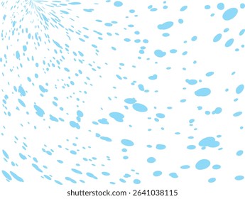 Background illustration of polka dots