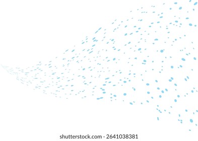 Background illustration of polka dots