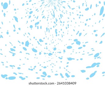 Background illustration of polka dots