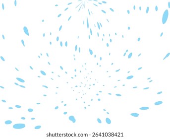Background illustration of polka dots