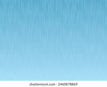 Background illustration of a rainy landscape