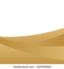 Background illustration of sand dune landscape and blank space for text