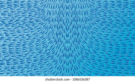 Background illustration of sardines