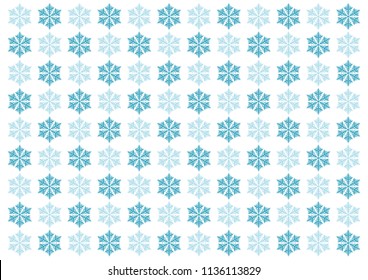 Background illustration of snow crystal