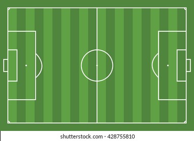 Background illustration of a soccer field
