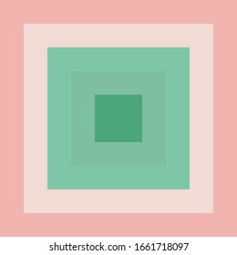 ilustración de fondo Colorido abstracto cuadrado